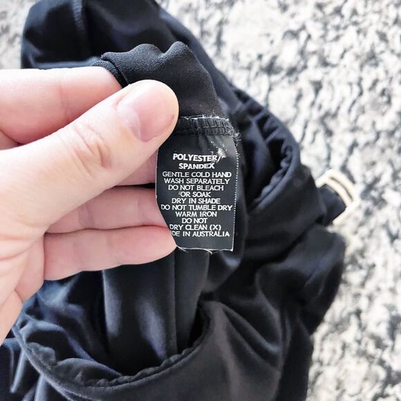 Roxanne Collections Black Roxy Crepe Pants - Picture 9 of 9